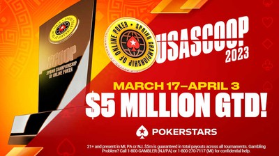 PokerStars US Makes History with Biggest-Ever USASCOOP - PokerStars US awards over $6 million in prizes in biggest-ever USASCOOP with the newly created multi-state network comprising New Jersey and Michigan.